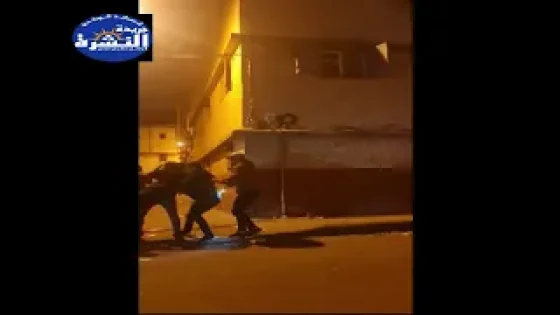 الشرطة تطلق النار على جانح هددهم بالسلاح الأبيض