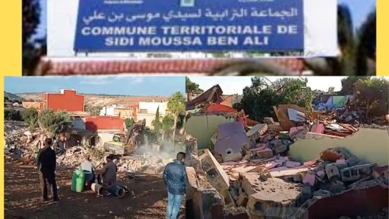 المحمدية.. عملية الهدم متواصلة بجماعة سيدي موسى بن علي و يبقى مصير المتضررين مجهولاً