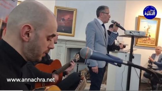 الفنان أحمد شقارة نجل الراحل عبدالصادق شقارة جسر موسيقي يحي ربيرتوار موسيقى الضفتين .