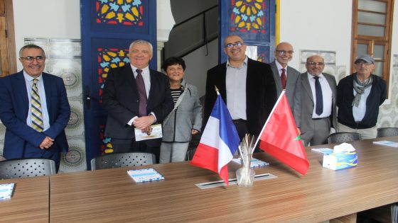 تعزيزا للدبلوماسية الموازية: القنصل العام الفرنسي بطنجة يزور مؤسسة طنجة الكبرى للعمل التربوي والثقافي والاجتماعي والرياضي 
