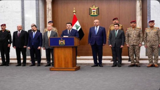 للمصالح الوطنية العليا للدولة العراقية ، اطلاق استراتيجية الأمن الوطني العراقي للأعوام (2025- 2030)