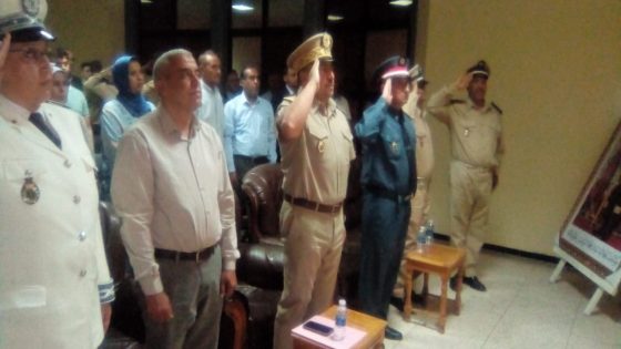 الاستماع للخطاب الملكي السامي بمدينة أولاد عياد بالفقيه بن صالح بمناسبة حلول الذكرى 26 لعيد العرش المجيد