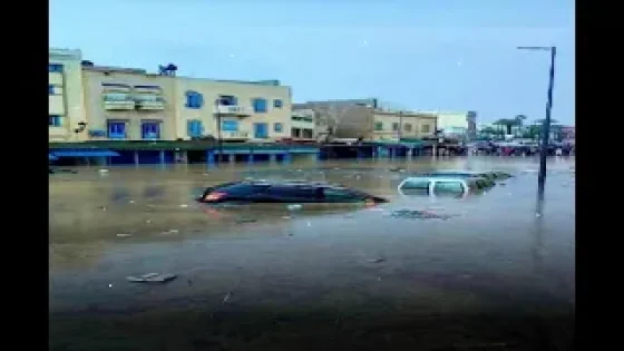 مياه وسيول جارفة تجتاح مدينة أسفي وتغمر العديد من الأحياء والشوارع