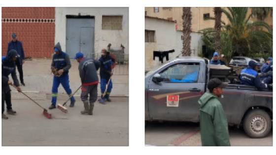 تيط مليل مدينة عصرية واسعة المجال الترابي لكن ب 24 عاملاً للنظافة فقط