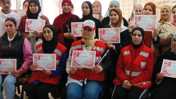 الهلال الأحمر بتيط مليل يحتفي باليوم العالمي للمرأة 8 مارس