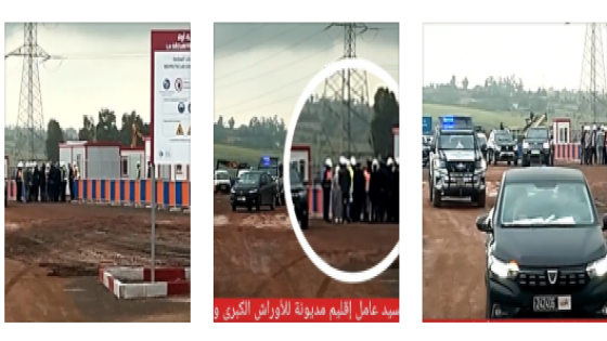 علي سالم الشكاف يقوم بزيارة ميدانية تفقدية لعدد من الأوراش الكبرى بإقليم مديونة