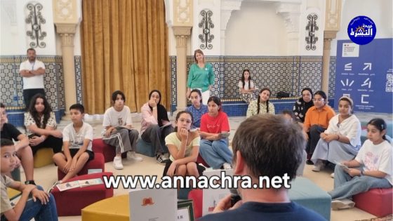مهرجان اللقلاق الثرثار للمعهد الثقافي الفرنسي بطنجة يقرب أدب الطفل من تلميذات وتلاميذ المؤسسات التعليمية .