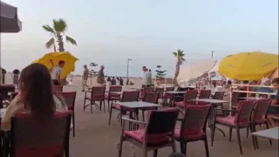 طبيعة المغرب الجميل .. المحمدية مدينة الزهور، شاطئ المركز