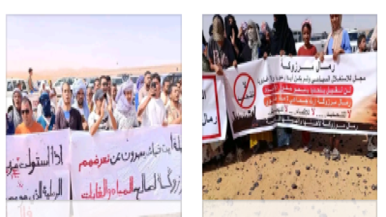 حالة من التوتر والاستياء عقب انطلاق عملية تحديد الأراضي المحاذية للكثبان الرملية بمرزوكة إقليم الرشيدية