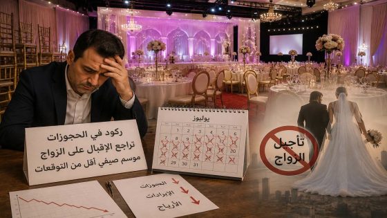 موسم الأعراس بالمغرب يفقد بريقه.. ركود يضرب قاعات الحفلات وتراجع إقبال الشباب على الزواج.