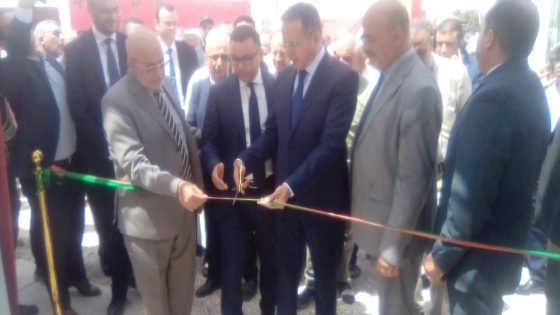 عامل إقليم الفقيه بن صالح يشرف على افتتاح المسبح البلدي بمدينة أولاد عياد