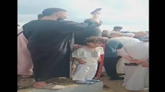 لحظة تشييع جثمان المغربي إدريس الذي ذهب ضحية تدخل إنساني منه ليجازى بتعصب عنصري ببلجيكا