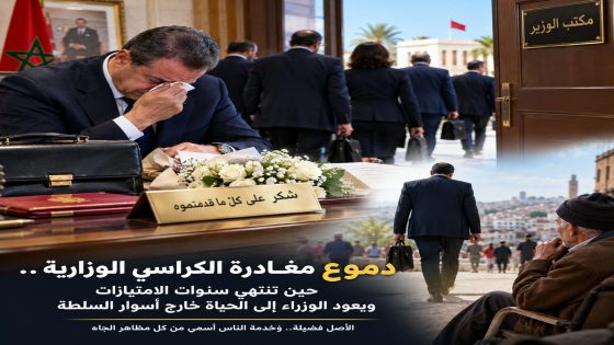 دموع مغادرة الكراسي الوزارية.. حين تنتهي سنوات الامتيازات ويعود الوزراء إلى الحياة الطبيعية خارج أسوار السلطة