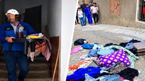 طنجة…أمن بني مكادة يوقف شخصا للاشتباه في تعنيفه لفتاتين ورمي أمتعتهن بالشارع العام .